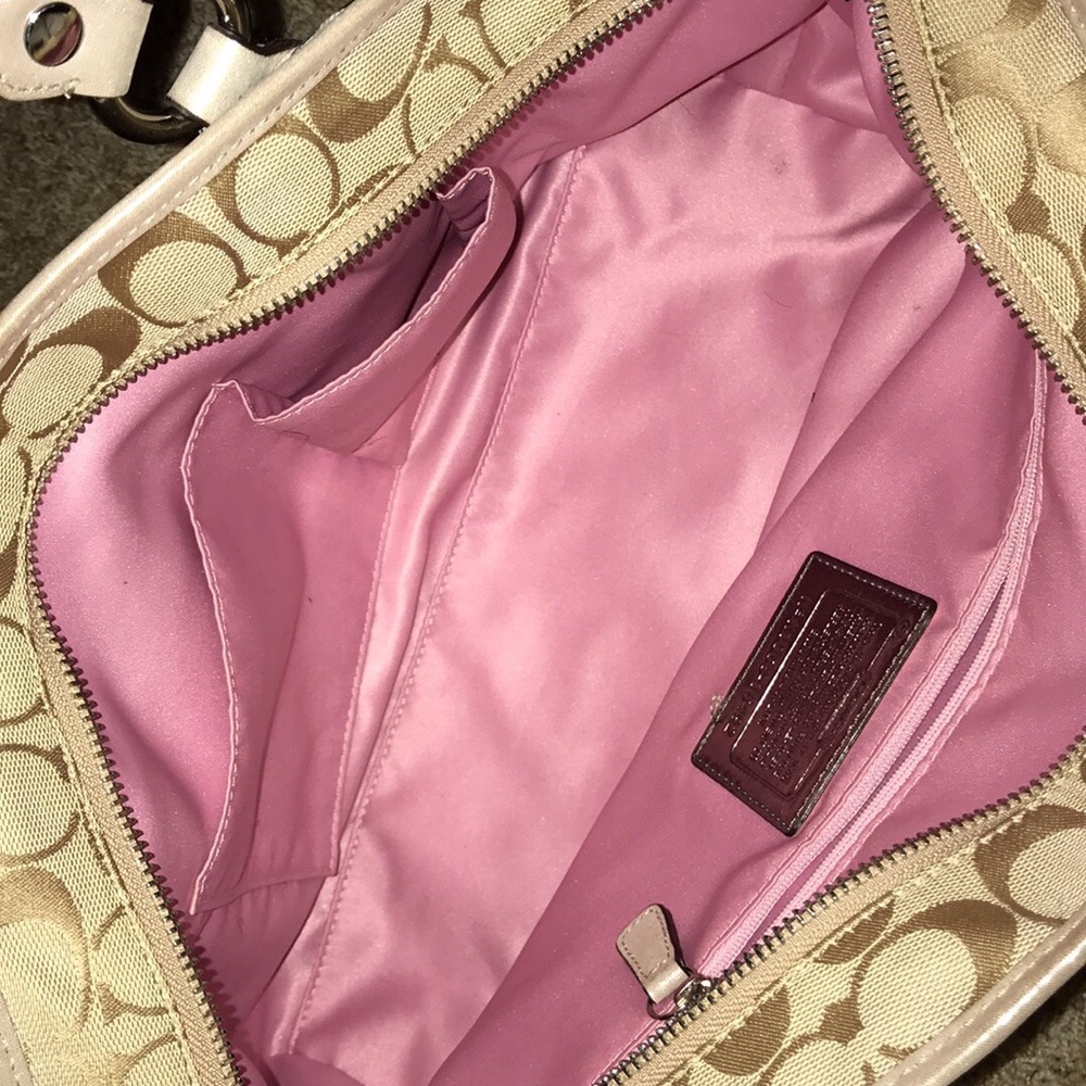 Retired poppy coach purse